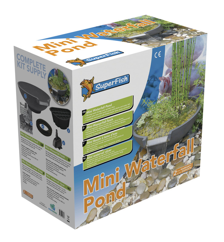 Super Fish Mini waterfall pond